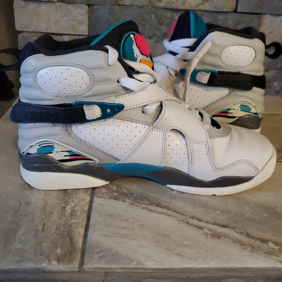 Nike Jordan Retro 8 South Beach edition youth 7 - Picture 6 of 8